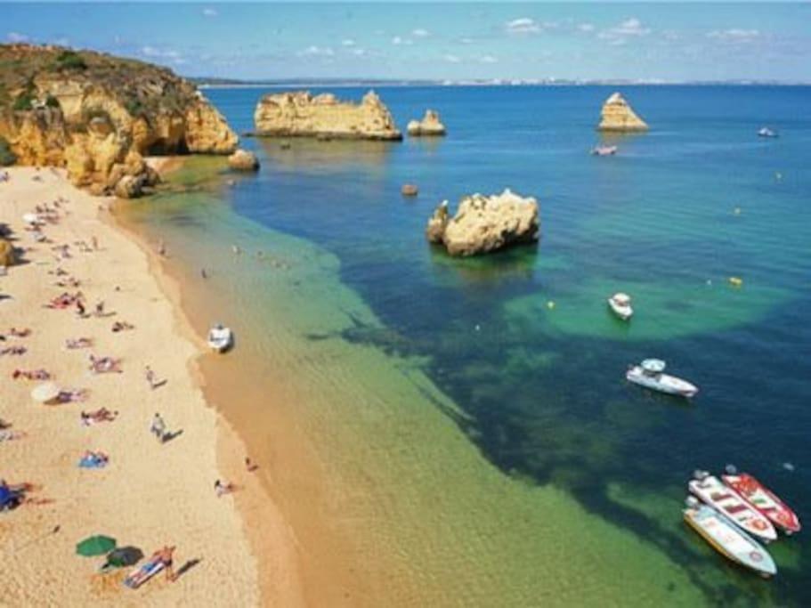 Apartamento Encantador A 100M Da Praia Carvoeiro  Exterior photo